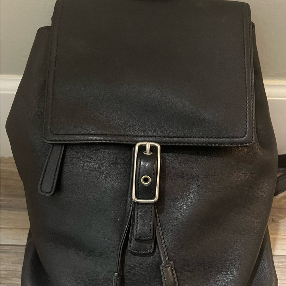 Vintage Coach Leather Backpack